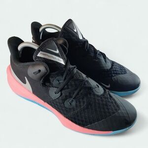 Nike Zoom Hyperspeed Court SE Black Metallic Silver Pink Blue DJ4476064 Size 9.5